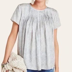 Dolan Left Coast Collection Grey SnakeSkin Top Size L